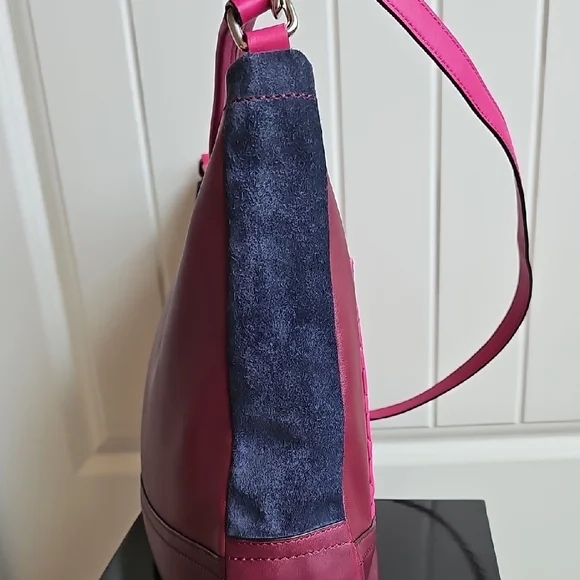 Coach 2013 Park Quilted Color Block Carrie Bag - Picture 8 of 16